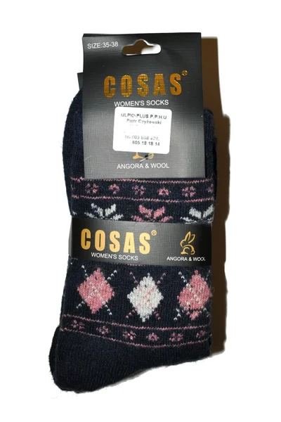 Dámské ponožky Ulpio Cosas ZN718 Angora A'3 (barva mix kolor)