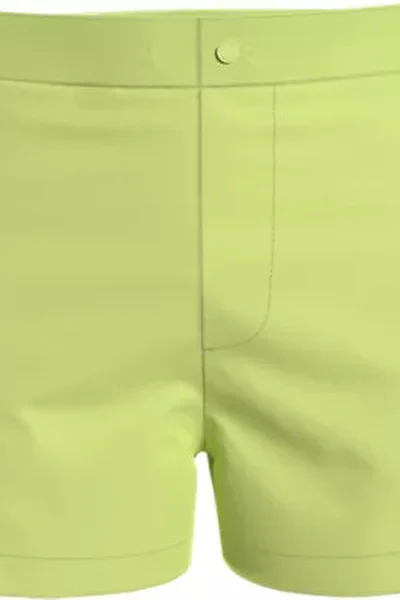 Světle zelené pánské koupací šortky Calvin Klein
