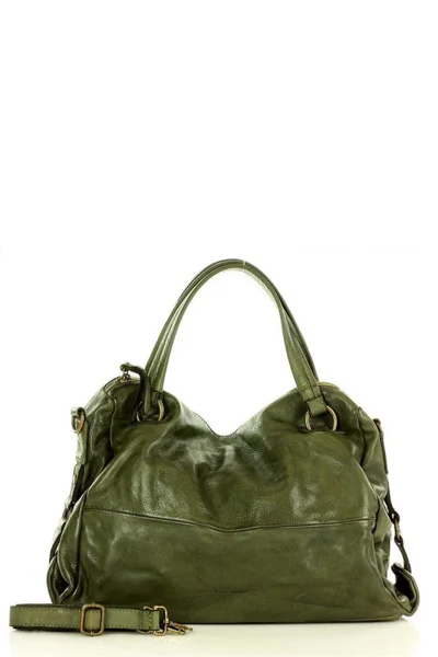 Přírodní kožená taška model 53933 Mazzini