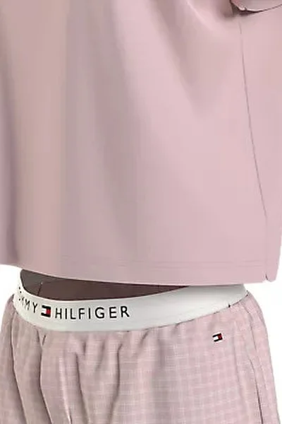 Pohodlné bavlněné dámské pyžamo se šortkami Tommy Hilfiger