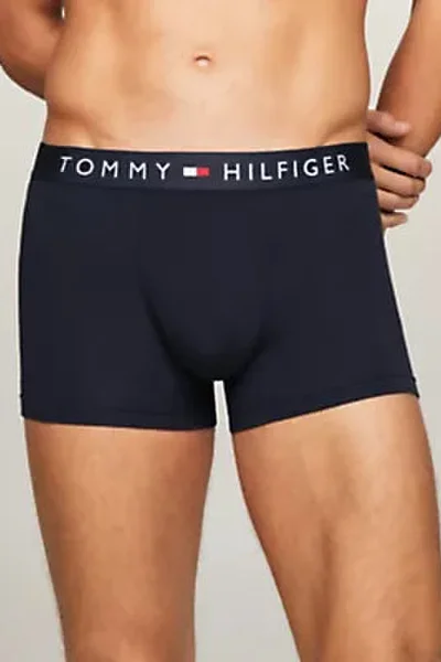 Jednobarevné pánské boxerky Tommy Hilfiger 3ks