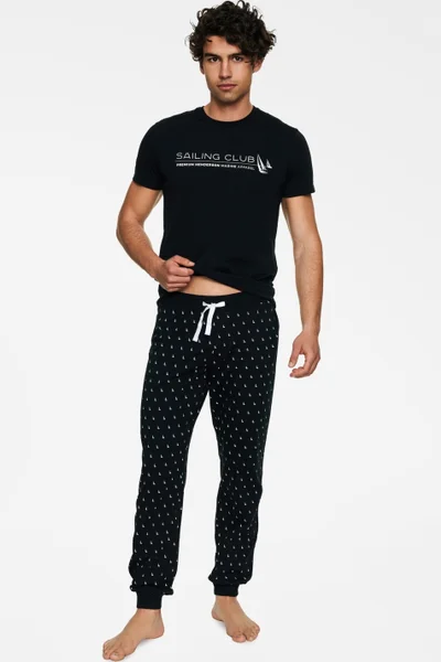 Pánské pyžamo Henderson SP48 (barva černá)