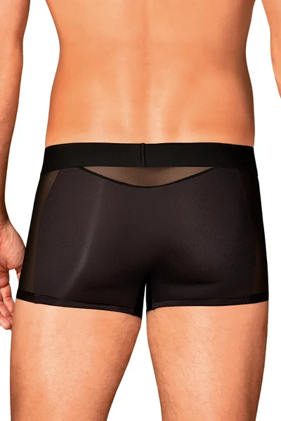 Pánské slipy Boldero boxer shorts black - Obsessive