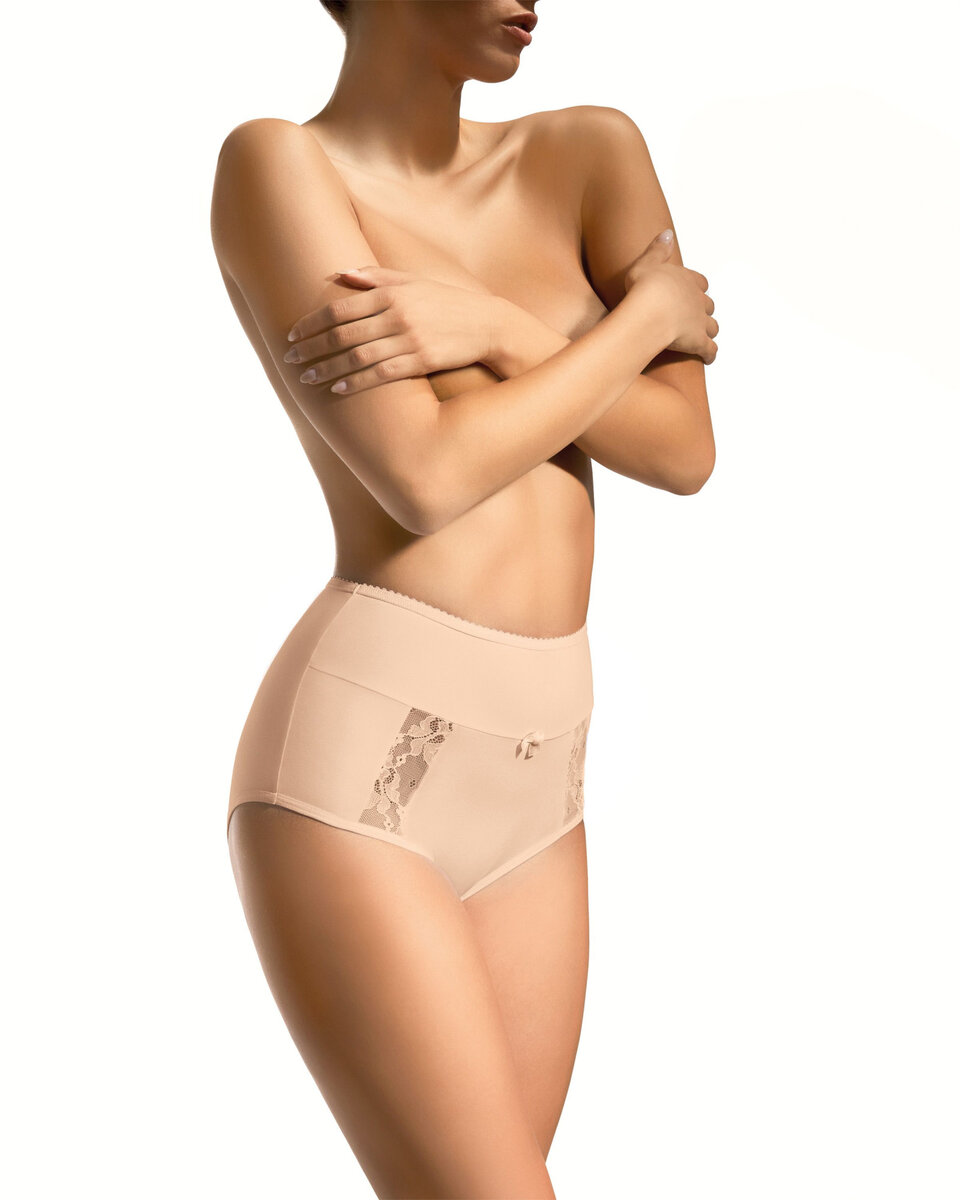 Dámské kalhotky BBL F287 Beige - Babell, S i556_39047_453_33