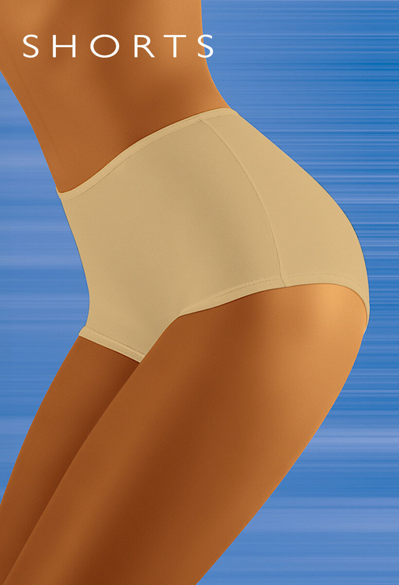 Dámské kalhotky Tahoo Short Beige - Wol-Bar, M i556_53456_92_34