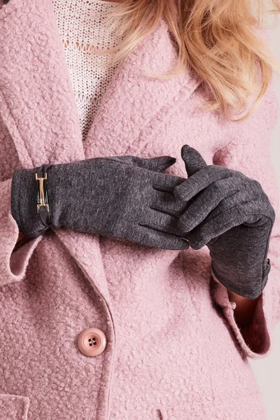 Klasické dámské rukavice tmavě  FPrice