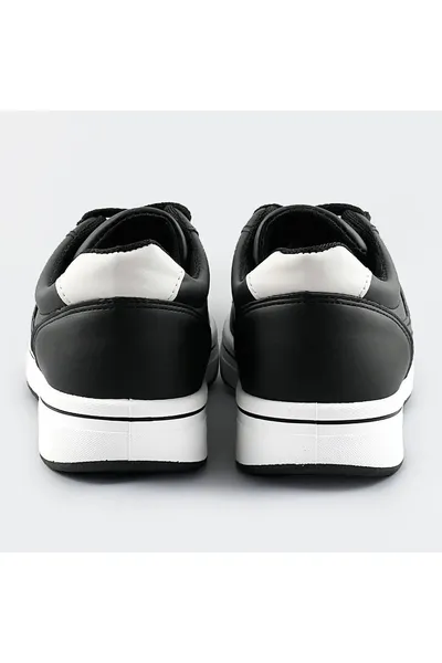 Černo-bílé dámské sportovní boty SW809 Mix Feel (Bílá)
