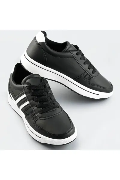 Černo-bílé dámské sportovní boty SW809 Mix Feel (Bílá)