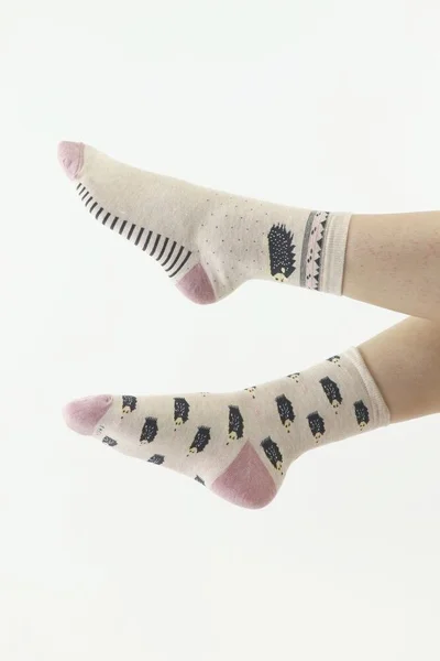 Vzorované unisex ponožky Moraj Ježek