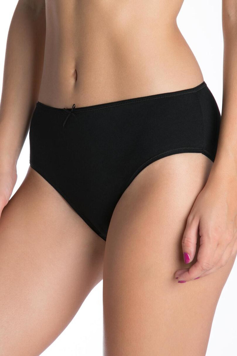 Dámské kalhotky BIKINI RY138 3-pack Lama (v barvě černá), černá L i170_L-400BI-02_L