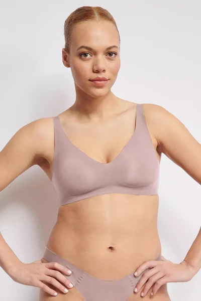 Dámská podprsenka Sloggi ZERO Feel Soft Bra - Fialová