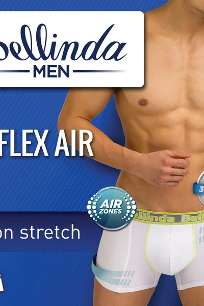 Pánské boxerky s 3D flex bavlnou vhodné pro sport 3D FLEX AIR BOXER - BELLINDA -