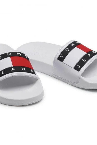 Žabky Tommy Jeans Flag Pool Slide - Tommy Hilfiger