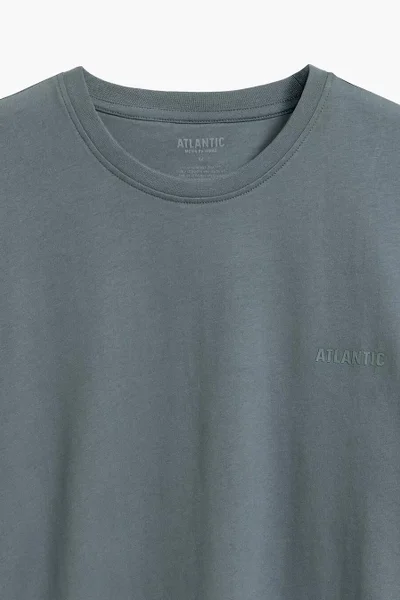 Pánské pyžamo Atlantic Oversize s Broskvovým Efektem