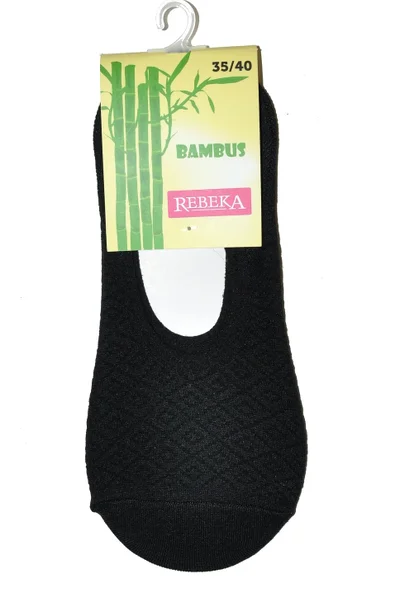 Nízké dámské bambusové ponožky do balerín Rebeka