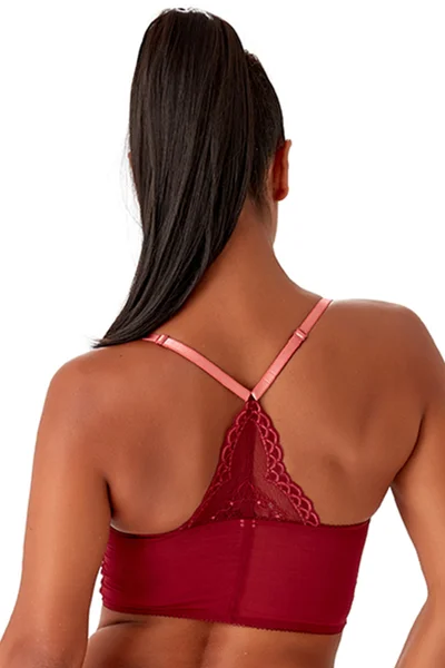 Podprsenka Gossard Bralette Cranberry