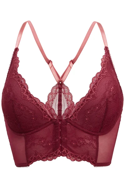 Podprsenka Gossard Bralette Cranberry