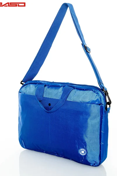 Modrá taška na notebook s nastavitelným popruhem FPrice