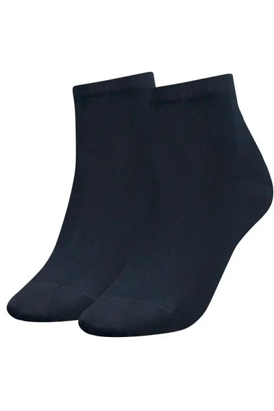 Tmavě modré dámské ponožky 2 ks Tommy Hilfiger