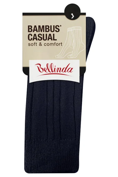 Hřejivé zimní vysoké ponožky z bambusu Bellinda