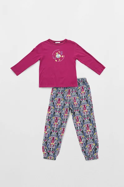 Dětské vzorované pyžamo z bavlny Vamp