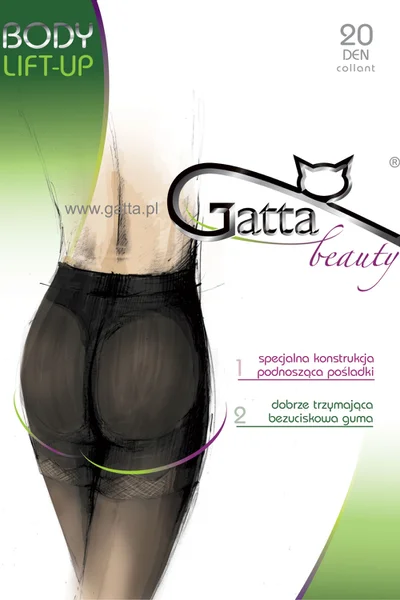 Dámské punčochy Body Lift-Up - Gatta Daino (epis. Středně béžová)