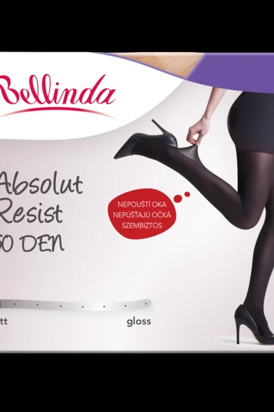 Dámské neprůhledné punčochové kalhoty ABSOLUT RESIST R409 - BELLINDA - černá