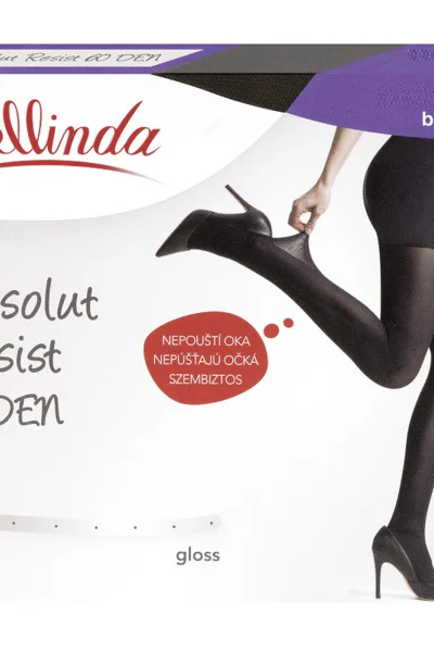 Dámské neprůhledné punčochové kalhoty ABSOLUT RESIST R409 - BELLINDA - černá