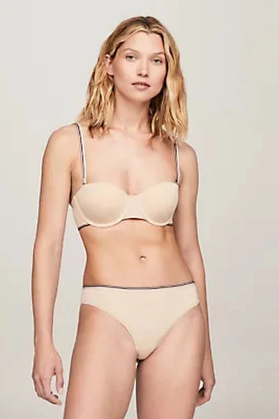 Béžová dámská tanga Tommy Hilfiger