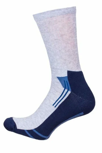 Pánské ponožky MULTISPORT s froté na chodidle Milena (v barvě MIX)