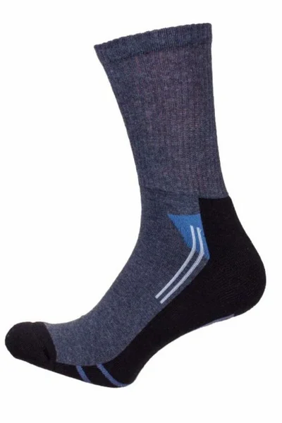 Pánské ponožky MULTISPORT s froté na chodidle Milena (v barvě MIX)