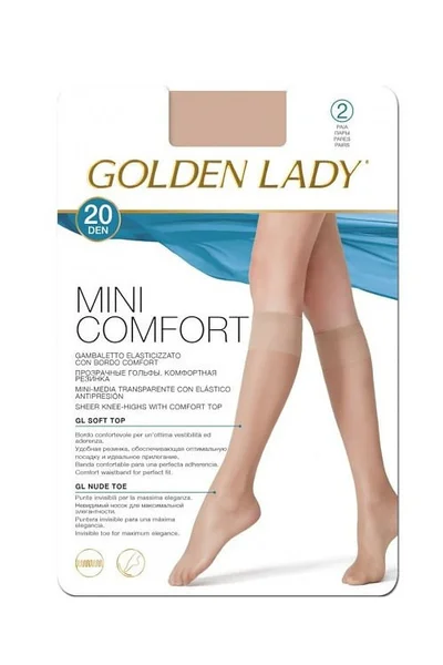 Dámské podkolenky Golden Lady Mini Confort 2-pack