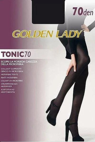 Černé punčocháče Tonic - Golden Lady