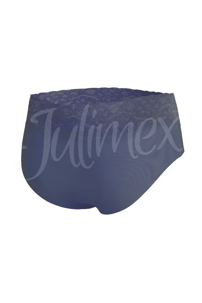 Dámské kalhotky s krajkovým pasem Julimex Hipster Panty