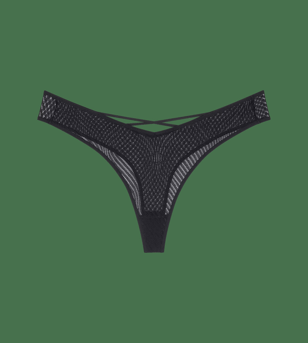 Černá bezešvá tanga Triumph, BLACK 40 i343_10217381-0004-40