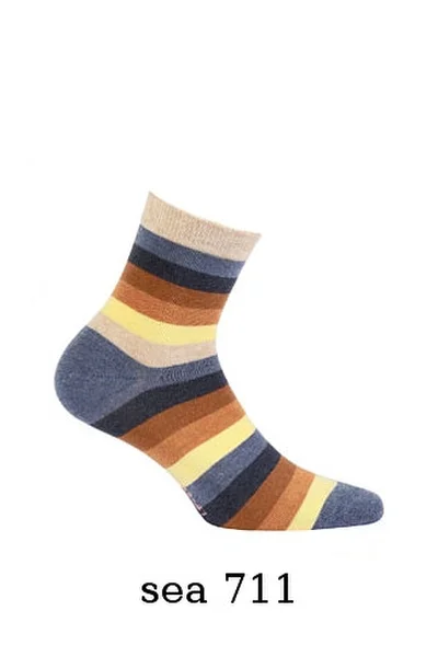 Vzorované dámské ponožky Gatta Cottoline G 84.01N