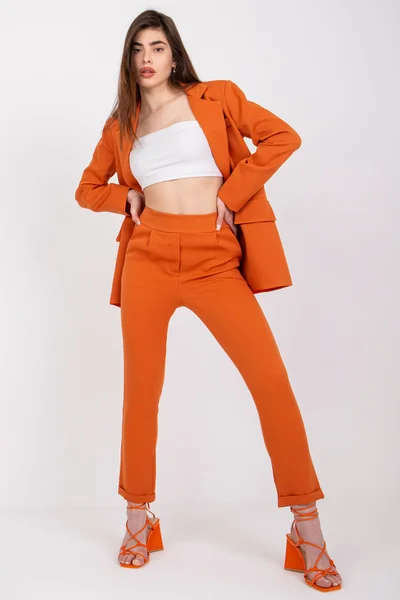 Dámské DHJ kalhoty SP US243 tmavě oranžová FPrice