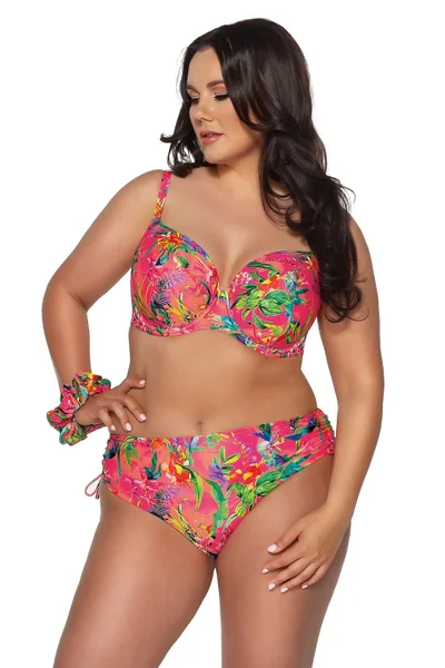 Plus size dámská bikiny podprsenka s výztuží Ava