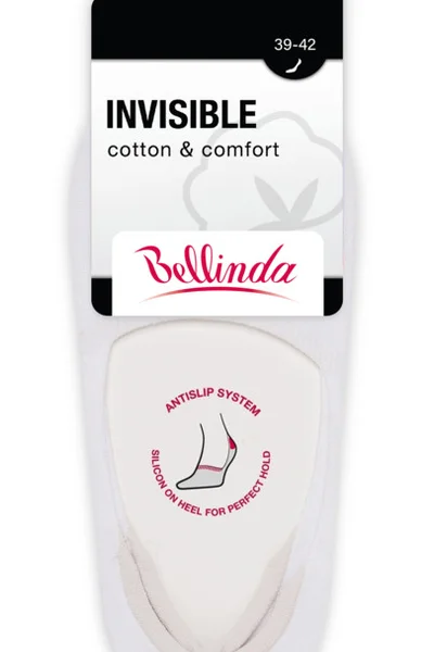 Dámské neviditelné ponožky vhodné do sneaker bot INVISIBLE SOCKS - BELLINDA -