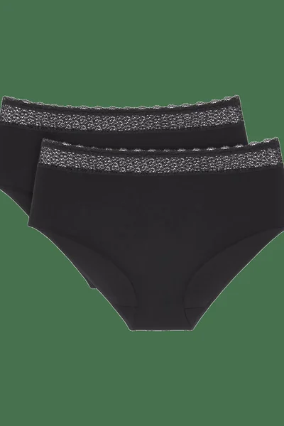 Dámské modalové kalhotky v černé barvě 2 ks Triumph