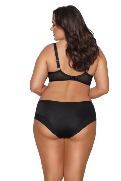 Částečně vyztužená dámská podprsenka plus size Ava