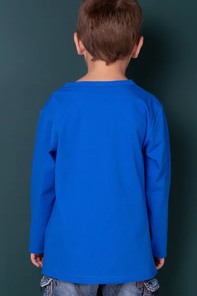 Chlapecké modré tričko s lebkou FPrice