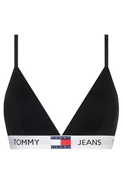 Bavlněná dámská trojúhelníková podprsenka bez výztuže Tommy Hilfiger