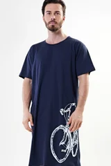 Pánská noční košile s potiskem Cyklistika Vienetta