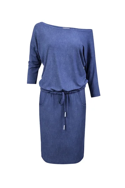 Světle modré džínové šaty Numoco 13-20
