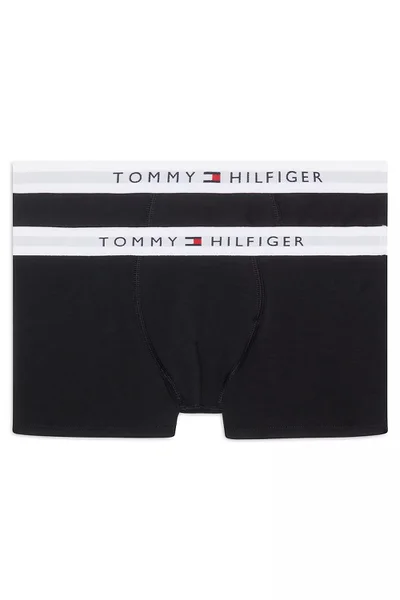 Pohodlné bavlněné boxerky pro chlapce Tommy Hilfiger 2ks