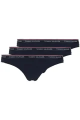 Tanga 3pcs IC892 tmavěmodrá T|O Tommy Hilfiger (v barvě tm.modrá)