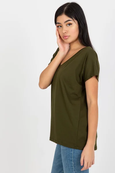 Dámské triko RV TS T554 khaki FPrice