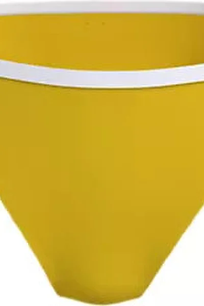 Žlutý spodní díl plavek se šňůrkami Tommy Hilfiger