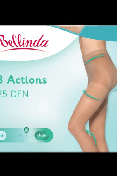 Dámské formující punčochové kalhoty 3ACTIONS D309 - BELLINDA - almond